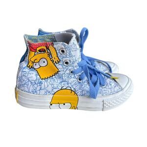 Converse x The Simpsons Kids Chuck Taylor High Tops Size 11